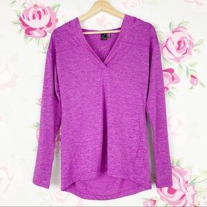 Zella Athletic Active Workout Long Sleeve  Hoodie S